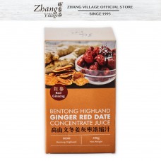 CH RED GINSENG BENTONG H/GINGER RED DATES CONCENTRATE JUICE 390g 红參高山文冬姜灰枣浓缩汁
