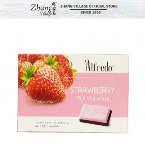 ALFREDO DOUBLE LAYER STRAWBERRY MILK CHOCOLATE 60G (36/CTN)