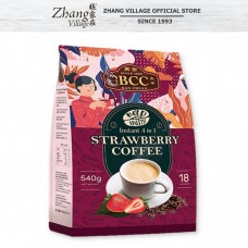 BCC 4 IN 1 STRAWBERRY COFFEE 30GM x 18'S  (16PKT/CTN)