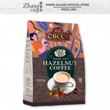 BCC 4 IN1 HAZELNUT COFFEE 30GM x 18'S (16PKT/CTN)